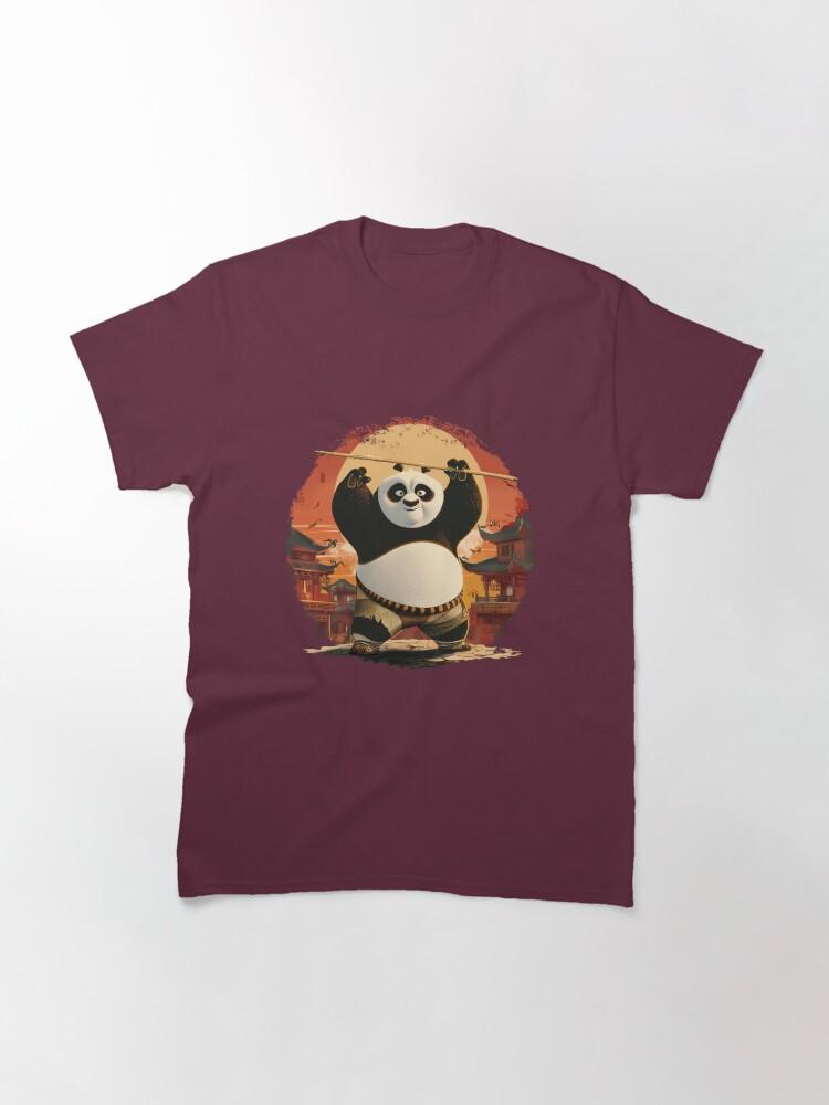 Kung Fu Panda Panda Kung Fu Klassisches T-Shirt