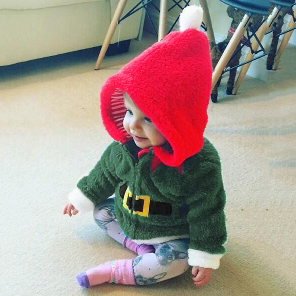 Christmas Clothes Jacket Infant Baby Boys Girls Fleece Hooded Tops Coat Pullover Outfits Christmas Clothes Jacket Infant Baby Boys Girls Fleece Hooded Tops Coat Pullover Outfits