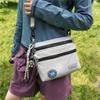 Water-repellent Outdoor Crossbody Bag Lightweight Shoulder Bag Commuter Small Square Bag