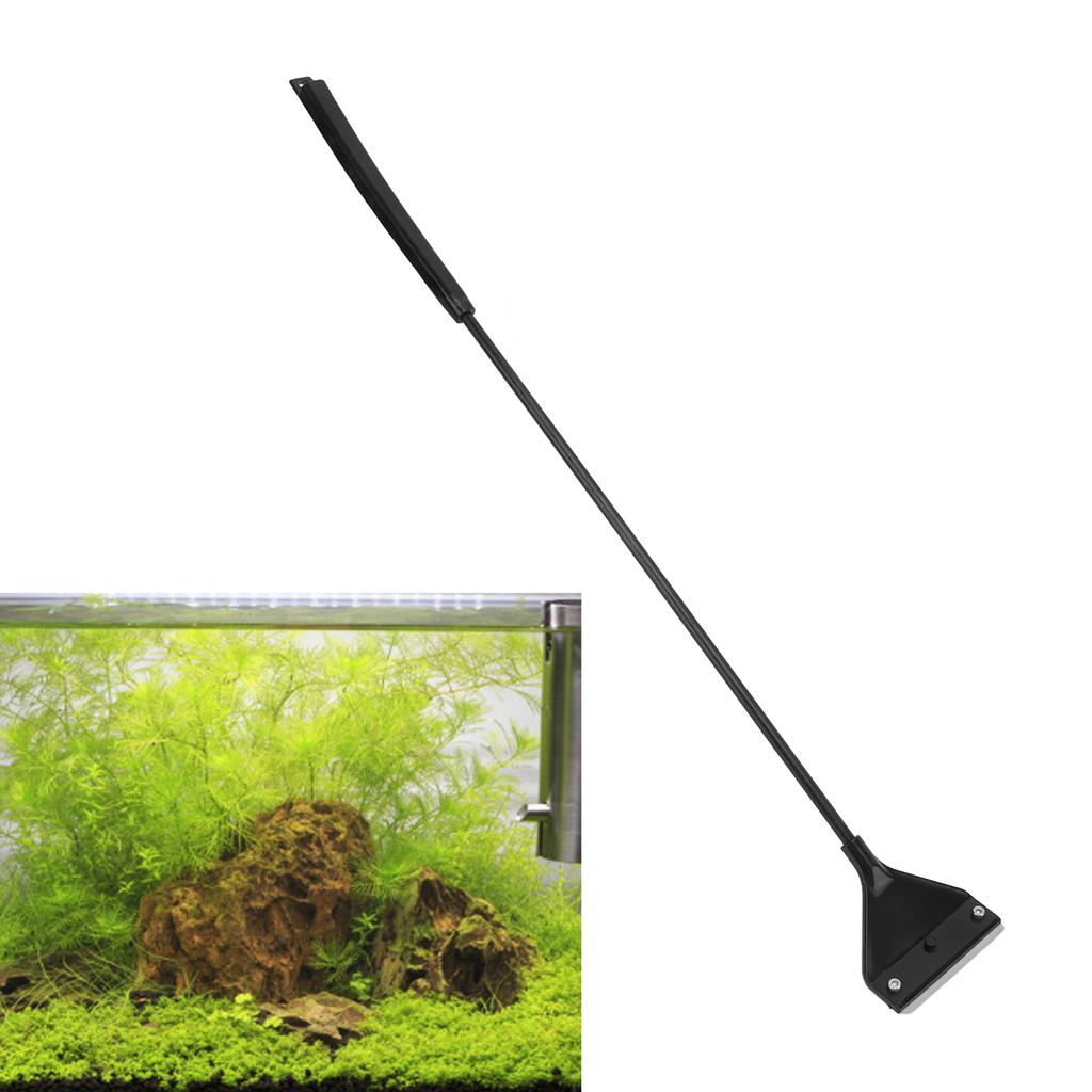 Aquarium Algae Scraper Algae Remover Handle Cleaning Brush Algae Removal Tool for Artifact Aquarium Fish