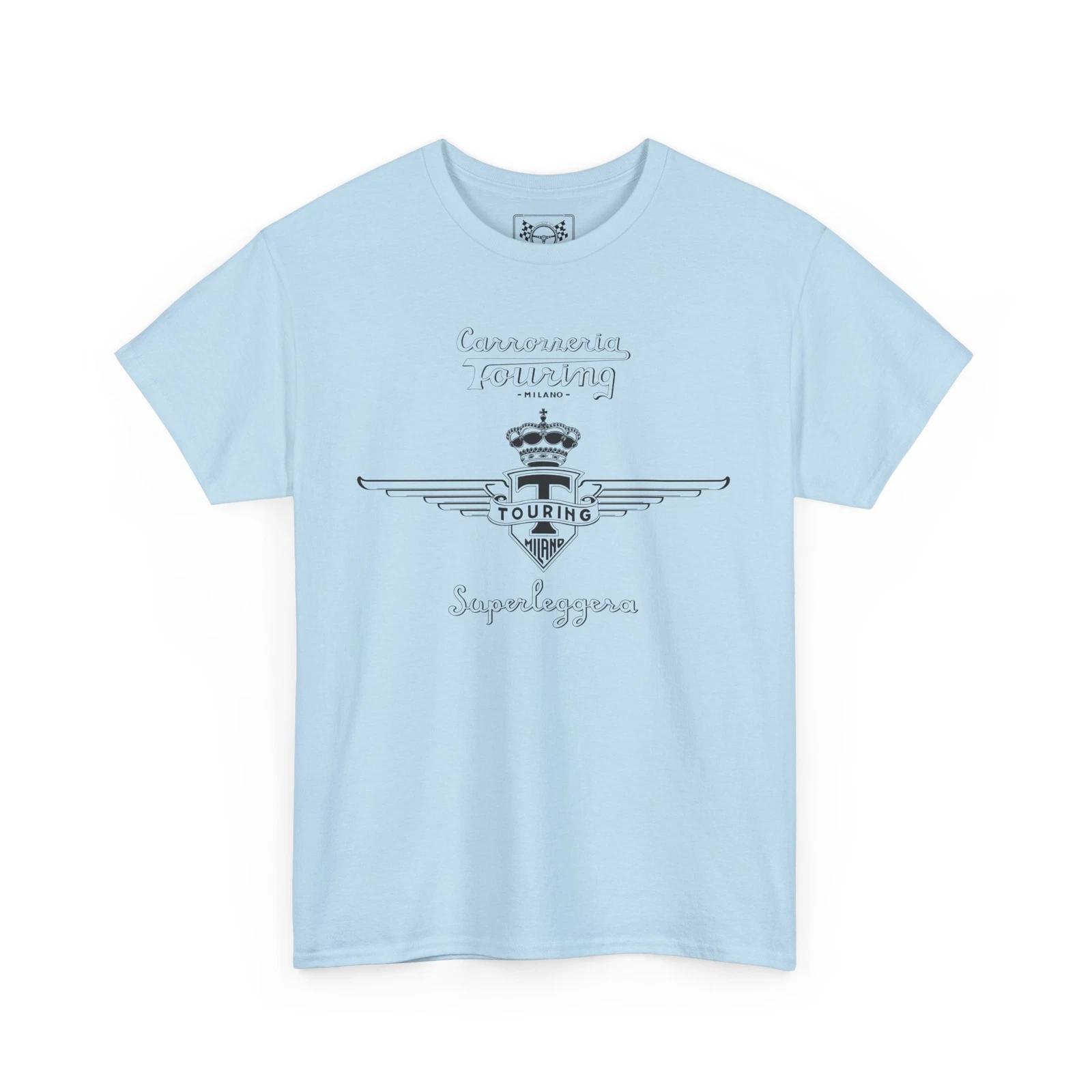 

Carrozzeria Touring Vintage Design T-Shirt - Italian Race Car Tee - Racing Gift 3XL