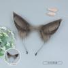Fluffy Animal Ear Headband Cosplay Accessory Women Sweet Kawaii Hair Decor Anime Convention Party Fashion Headwear