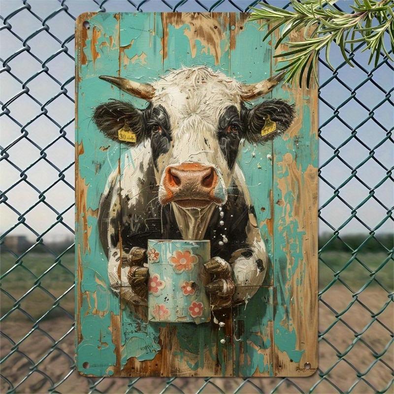 Animal House Metal Sign, Pet Family Wall Decor 20x30cm