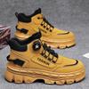Men's shoes spring new high-top casual sports trendy shoes thick sole heightening non-slip outdoor tooling Martin boots