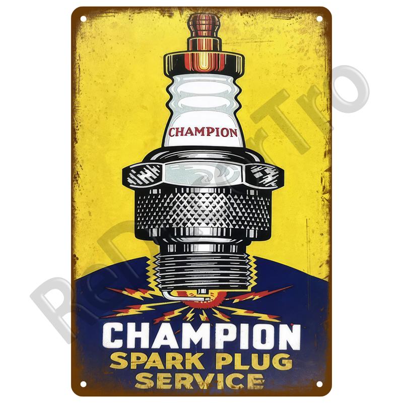 Workshop Car Parts Metal Sign Advertising Plate Wall Deocr Retro Decor Auto Parts Sign Vintage Tin Sign Metal Poster For Garage
