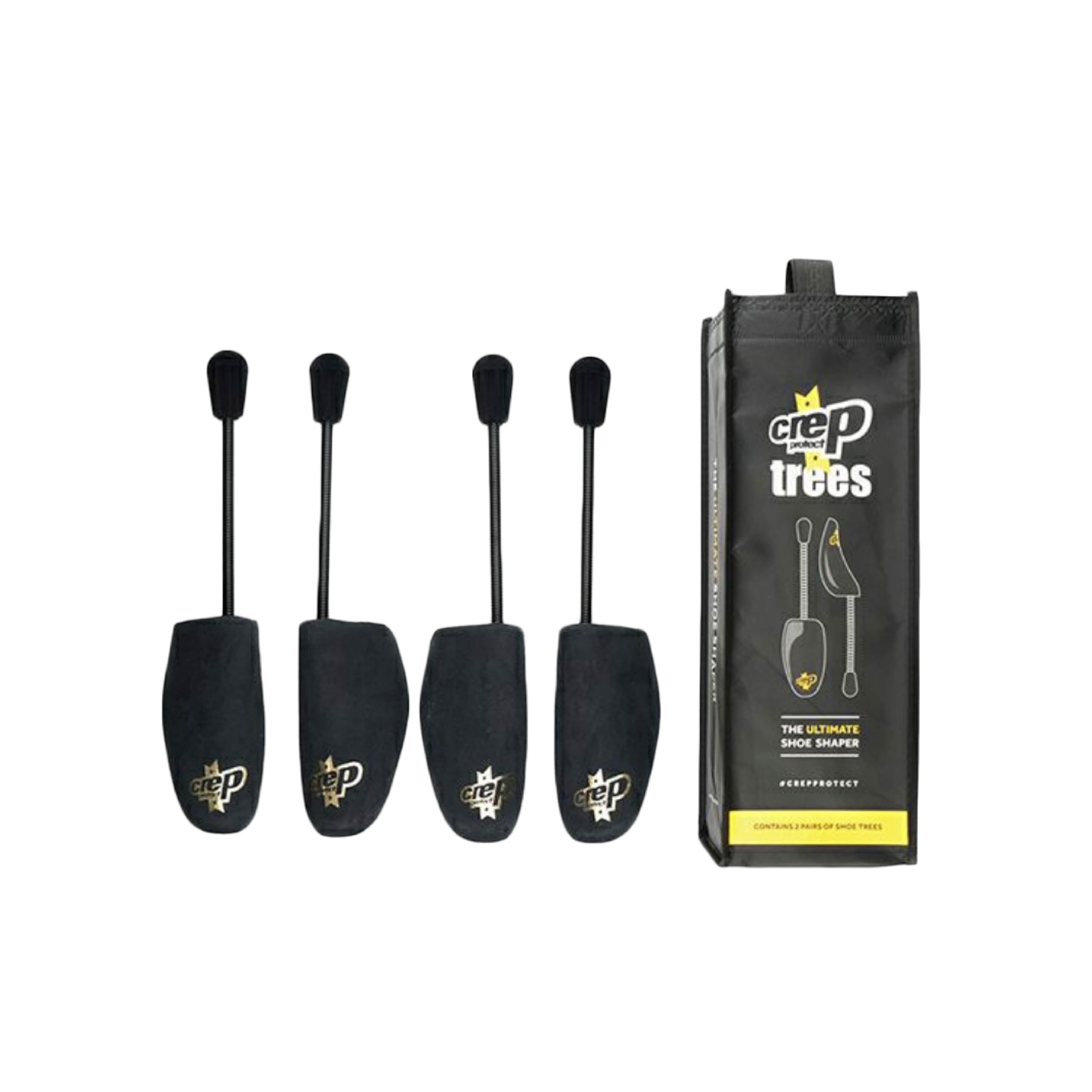 

Crep Protect Sneaker Shoe Tree 2 Prevents Sneakers from Losing Maintains and Removes Wrinkles (For Pairs) - Shape, Silhouette, чорний