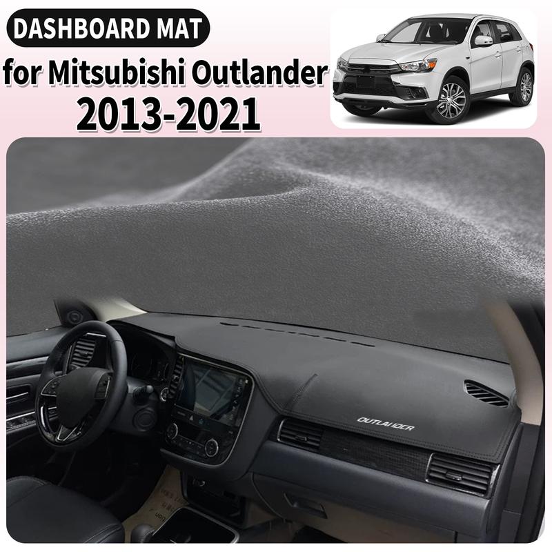 Fit for Mitsubishi Outlander 2013 2014 2015- Dashmat Dashboard Cover Pad Car Accessories DashMat Sunshade Protective Carpet