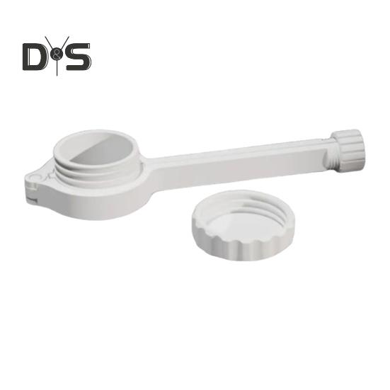 

Зажим для пакета с носиком для выливания Многоразовый, простой в использовании, сохраняющий свежесть Универсальный уплотнительный зажим для носика для выливания Кухонный гаджет белый