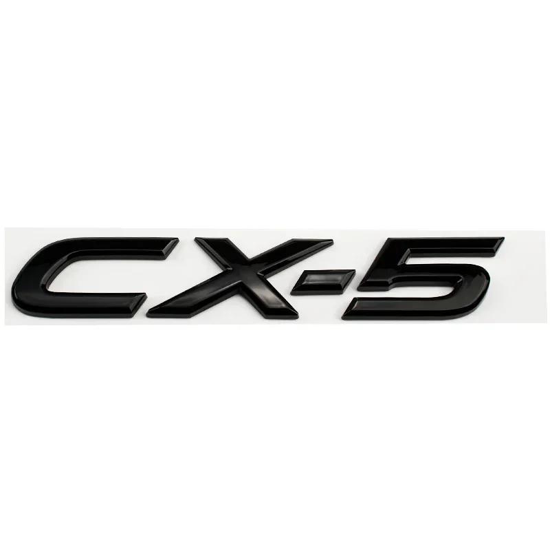 For Mazda CX4 CX5 CX7 Body Decoration Accessories Car ABS Rear Trunk Words Letters Logo Badge Emblem Decals Sticker hkwmg66