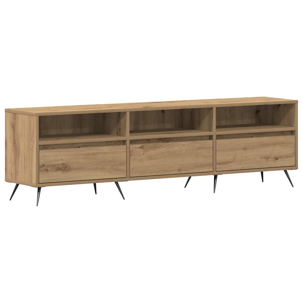 TV Cabinet Artisan Oak 150 X 30 X 44.5 Cm Particleboard