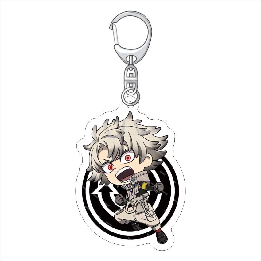 

Gachiakuta Japanese Anime Peripherals Q Version Acrylic Keychain Collectible Table Ornaments Creative Birthday Gifts Boy Plaything