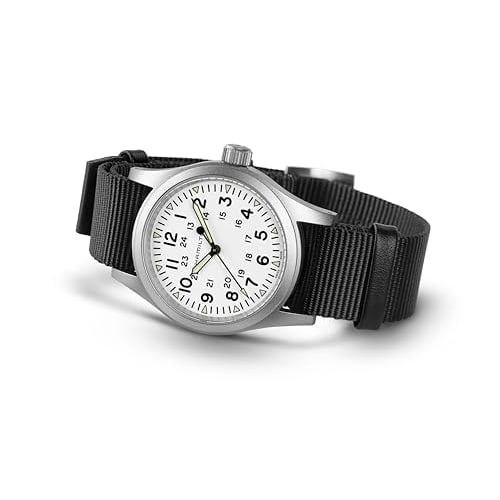 Hamilton Khaki Field Mechanical Hand-Winding Watch H69439910 Unisex [Official Import] with Official Warranty