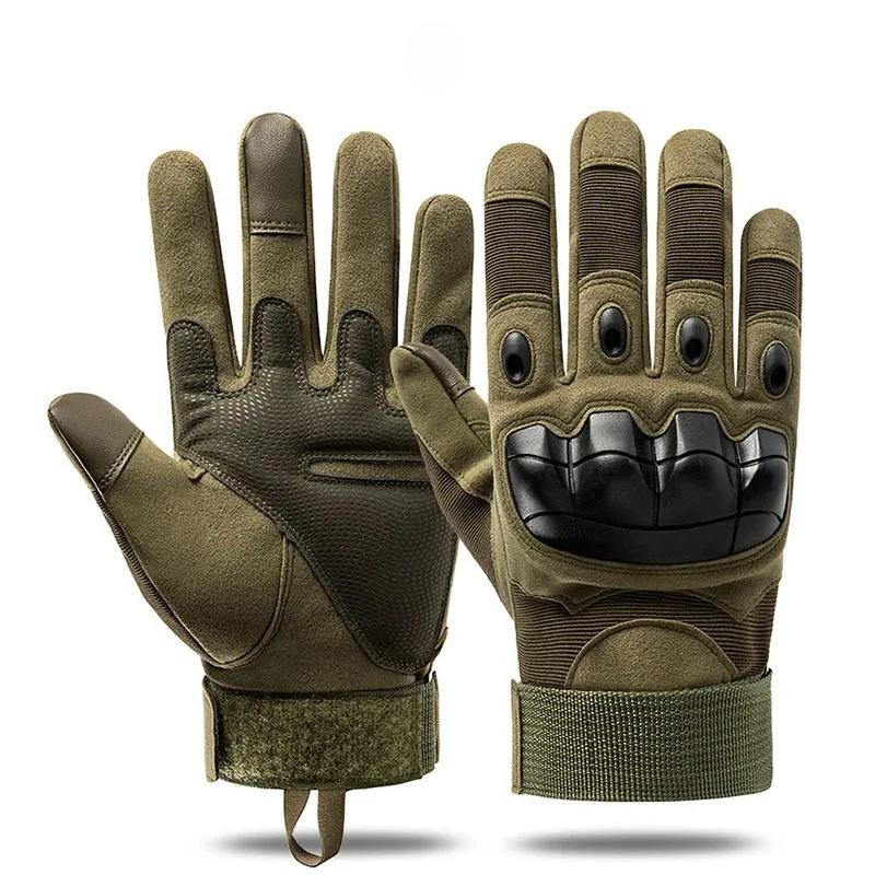 

Tactical Military Full Finger Gloves, Bicycle Bullets, Air Gun Shooting, Soldier Combat, Anti-Skid Bicycle Gloves Outdoor Sports M