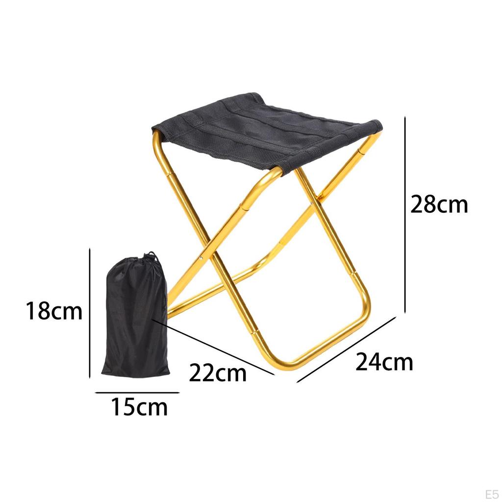 Taburete Plegable para Exteriores, Silla Multifuncional Portátil de Gama Alta, Ligero y Fácil de Transportar