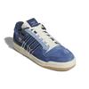 Adidas Originals Forum 84 Trendy Versatile Durable Low-Top Skate Shoes Unisex Sneakers Denim-Blue GW0298