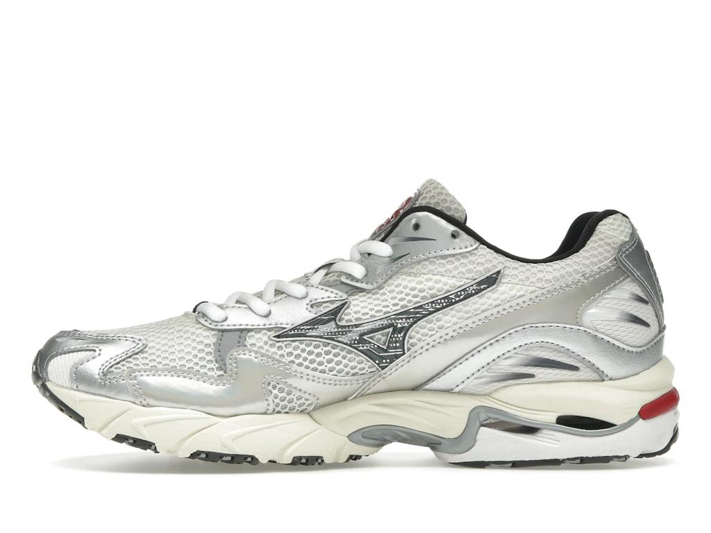 Sneaker Mizuno Wave Rider 10 White Black Rythmic Red(D1GA243111)