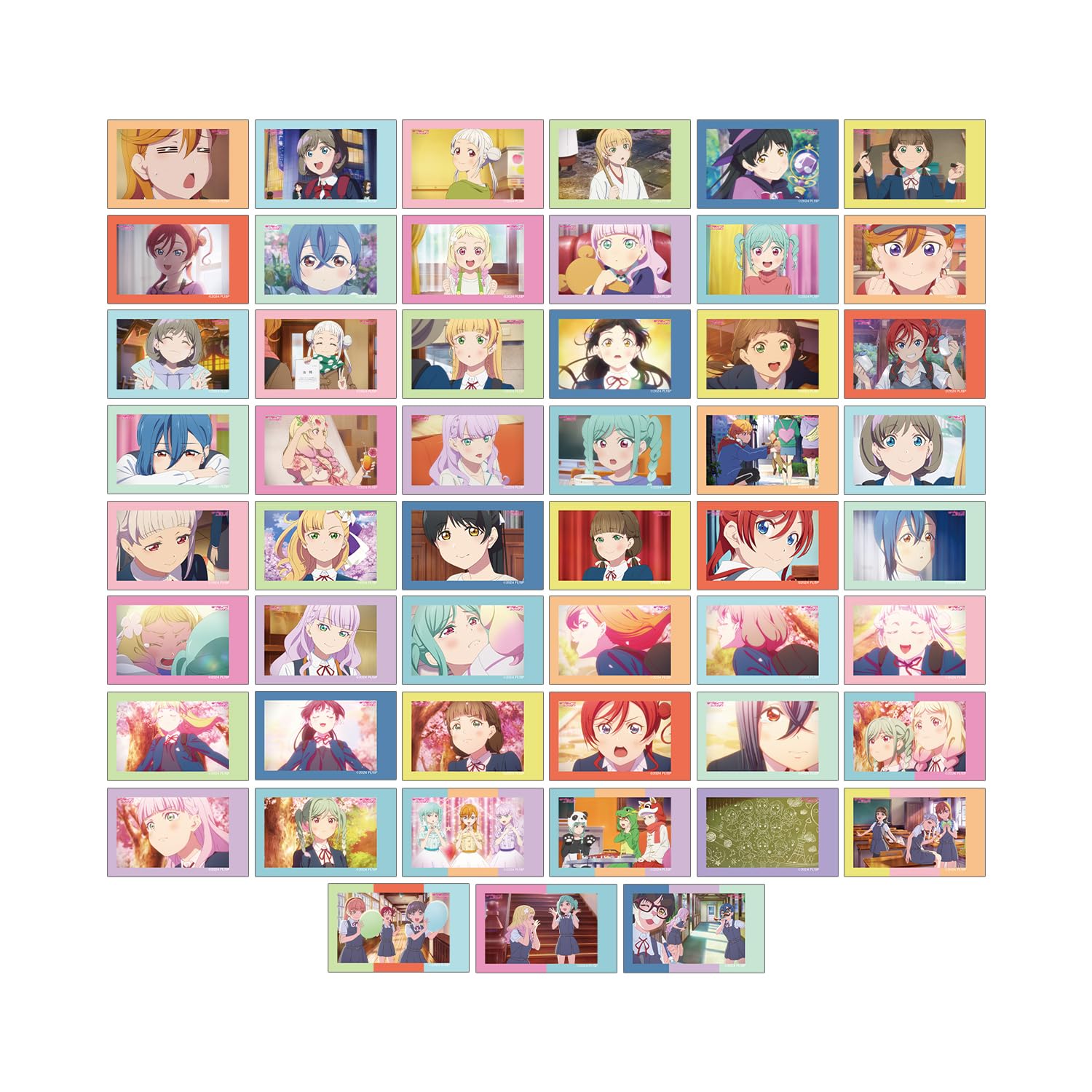 Love Trading Season 3 Instant Illustration Card Set of 3 Live! Superstar!! Camera-Style (17-Piece Box)
