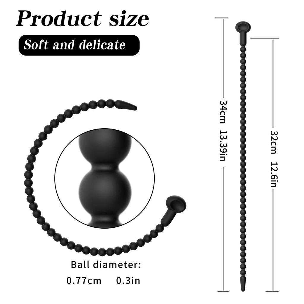New silicone horse eye stick urethral blockage penis expansion stimulation plug alternative male masturbation adult products fun