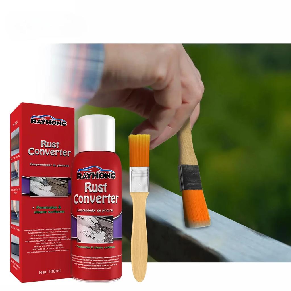 100ml Car Chassis Rust Converter Multi Purpose Water Based Metal Rust Remover Repair Protect Iron Metal Surfaces Maintenance