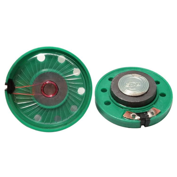 36mm 8 Ohm 0.5W External Magnetic Speaker with Transparent Membrane for Toys and Doorbell Voice.