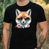 T-Shirt Herren Tier mit Sonnenbrille Motiv Baumwolle Größe XS bis 5XL