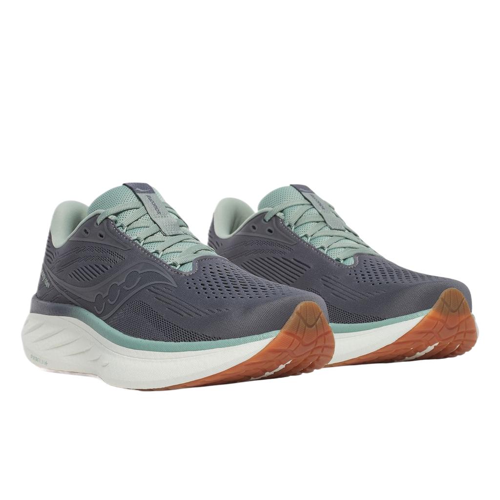 Saucony Ride 18 Fashionable Minimalist Trendy Low-Top Running Shoes Men sneaker Gray S21000-227