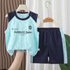 2pcs/set Summer New Children's Sports Set Vest and Shorts Training Set Kids Boys Girls Quick-Dry Breathable Clothing Sports Set