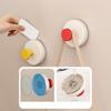 Suction Cup Hook Reusable Self-adhesive Hooks Wall Adhesive Hanger Towel Holder Travel Bathroom Kitchen ccessories Supplies