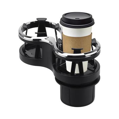 Dual Drinking Bottle Holder Glasses Phone Organizer Car Cup Holder Auto Accessories Car Mounted Glass Rack Tea Cup Stand Bracket