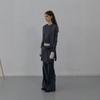 LCDC™ Tied Detail Knit Top (Melange Gray)