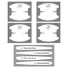 Clear PVC Transparent Car Door Handle Bowl Protector Film For Mercedes Benz AMG W204 W205 W177 Auto Refit Accessories W117 W222 VC0