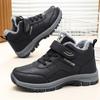 Damen 2025 Herbst/Winter Baumwoll-Wanderstiefel mit Fleecefutter - Verdickte Schneestiefel