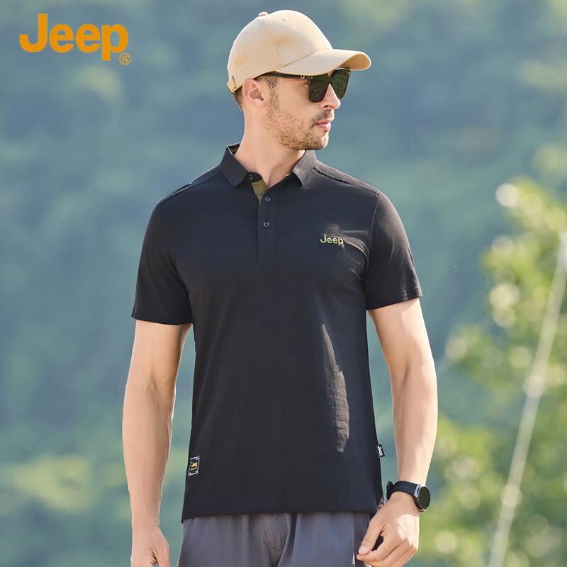 JEEP Men s Summer Cotton Polo Shirt M