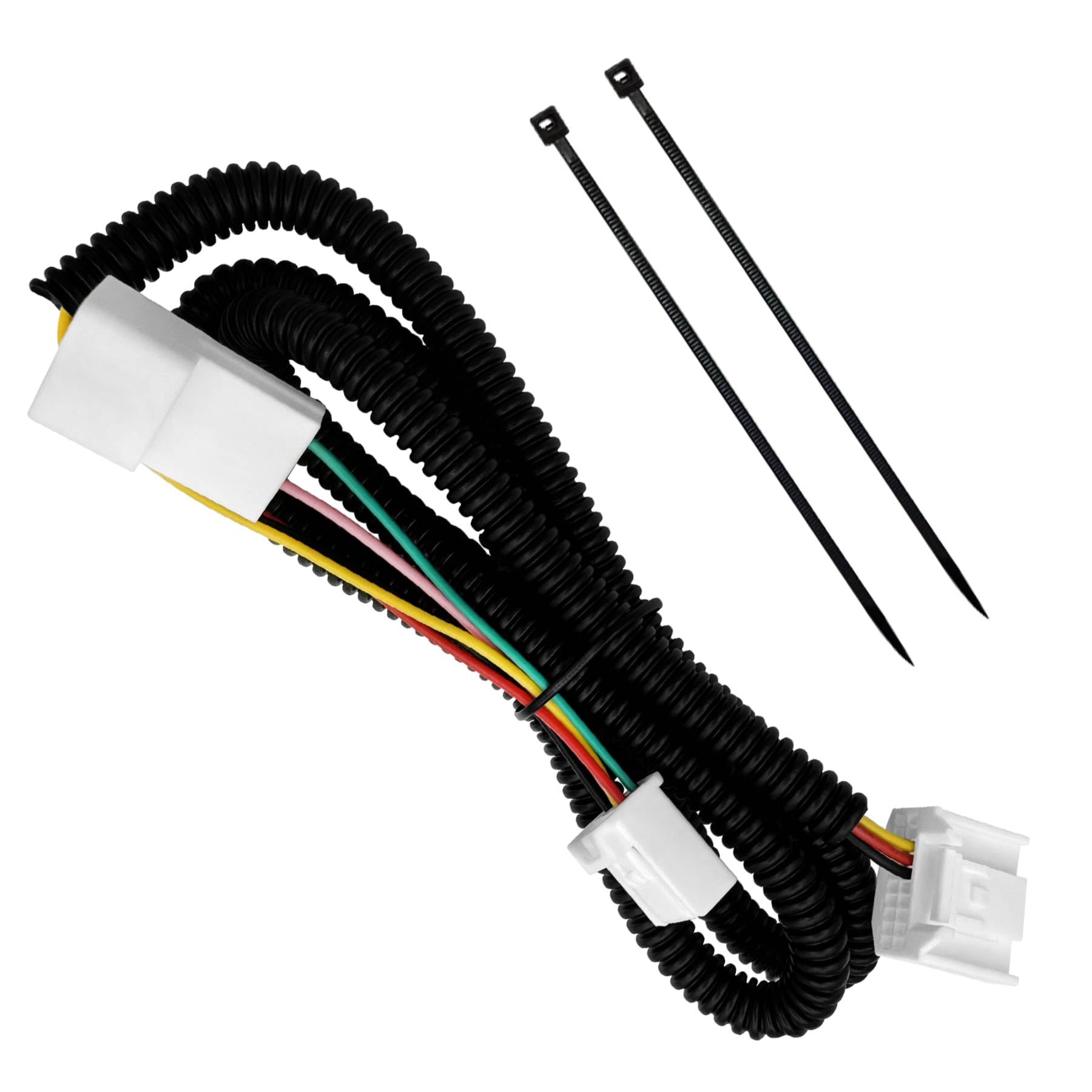 

KONPON Steering Switch Wire Harness, Compatible with Toyota 4-7 200 Series HiAce, Cable Coupler, Easy Installation