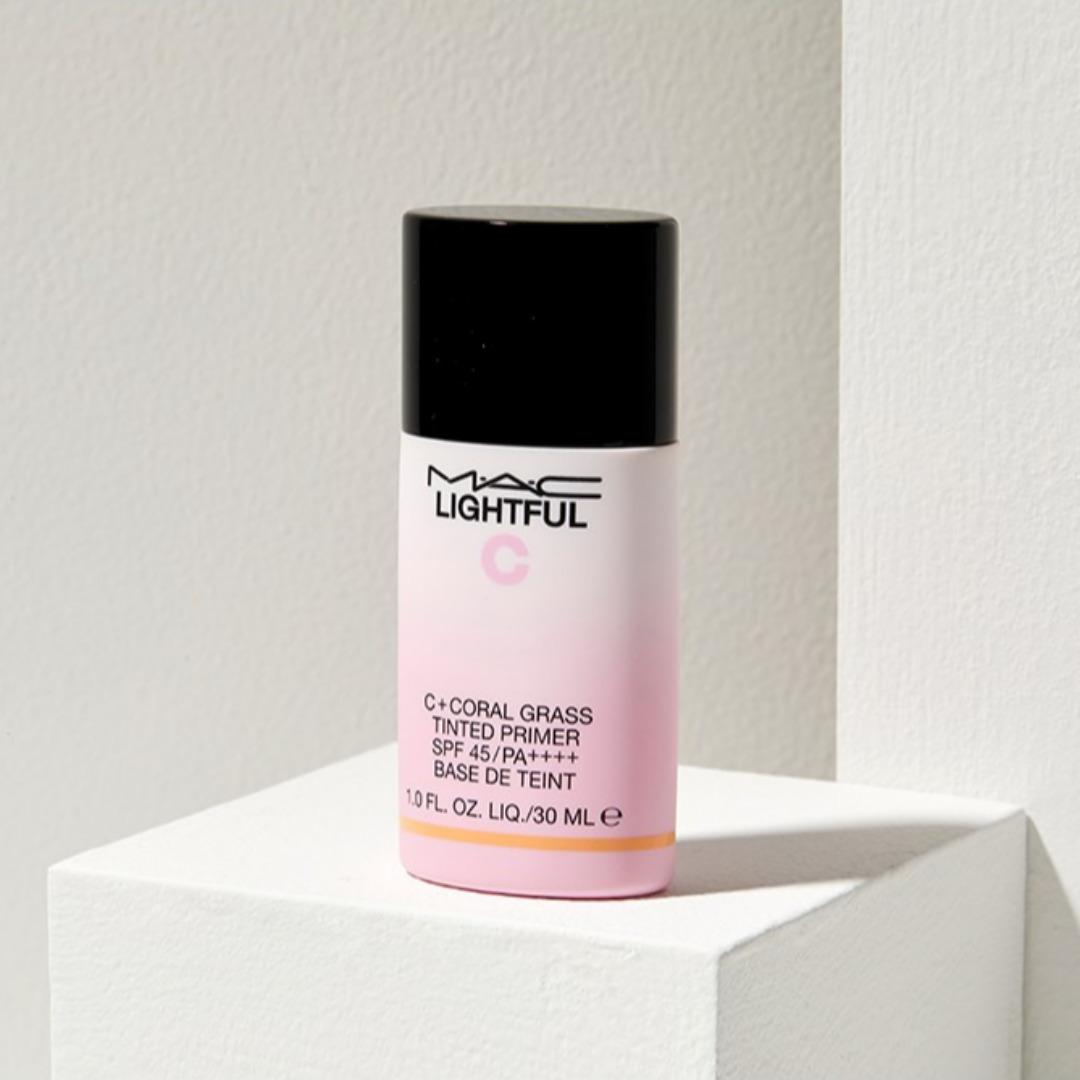[MAC] Lightful C+ Coral Grass Tinted Primer SPF45/PA++++ 30ml (Rose Tone-Up Base)