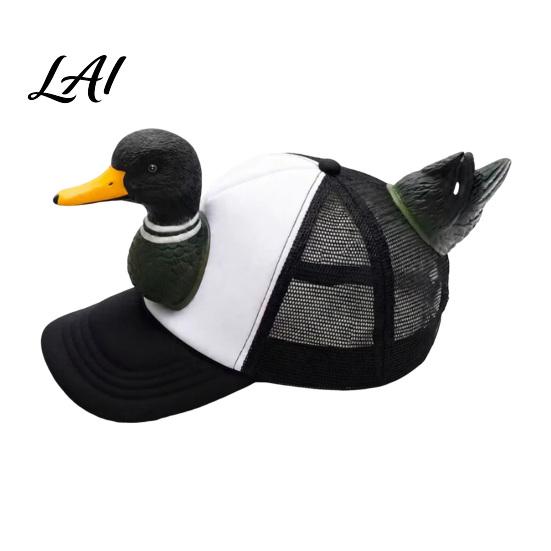 Lakeside Camping Hat Baseball Cap Breathable Mesh Trucker with 3D Embossed Wild