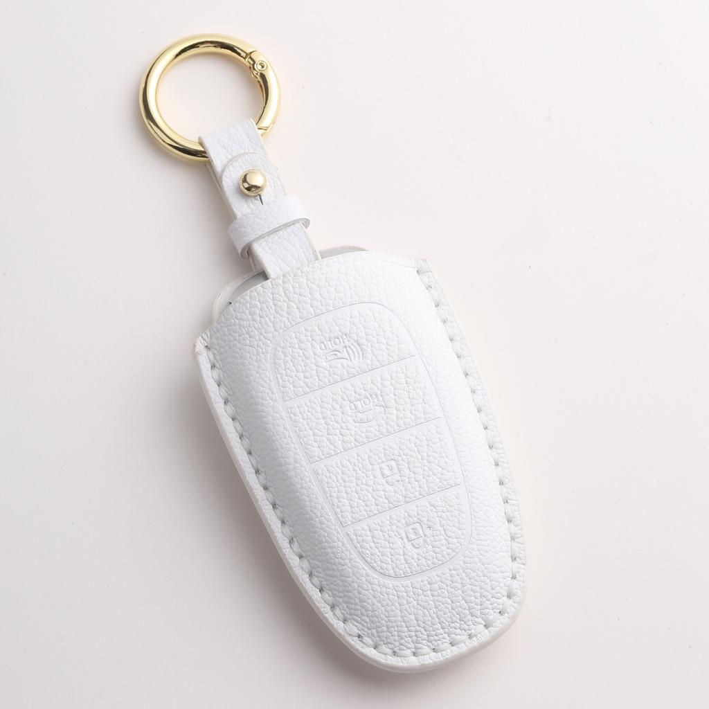 Customized for modern car key cover, purely handmade high-end leather key protective cover, car supplies