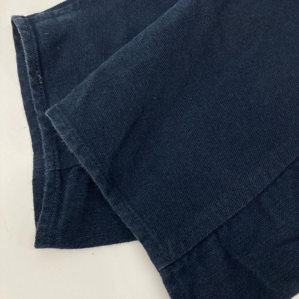 JURGEN LEHL J0141FA321 Blue Cotton Linen Boat Neck Tunic dress M NavyUsed