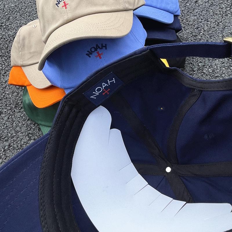 NOAH OG Herren Baseballkappe mit Stickerei und Sonnenschutz - Japanische Trend-Softtop-Entenschnabelmütze für Sonnenschutz im Sommer.