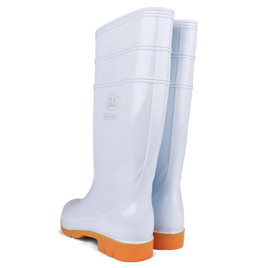 New Fashion PVC Rubber High-Cut Waterproof Riding Boots Lightweight Rain Boot