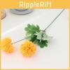 Artificial Flower Long Stem Ping Pong Chrysanthemum For Home Decor And Photography Props