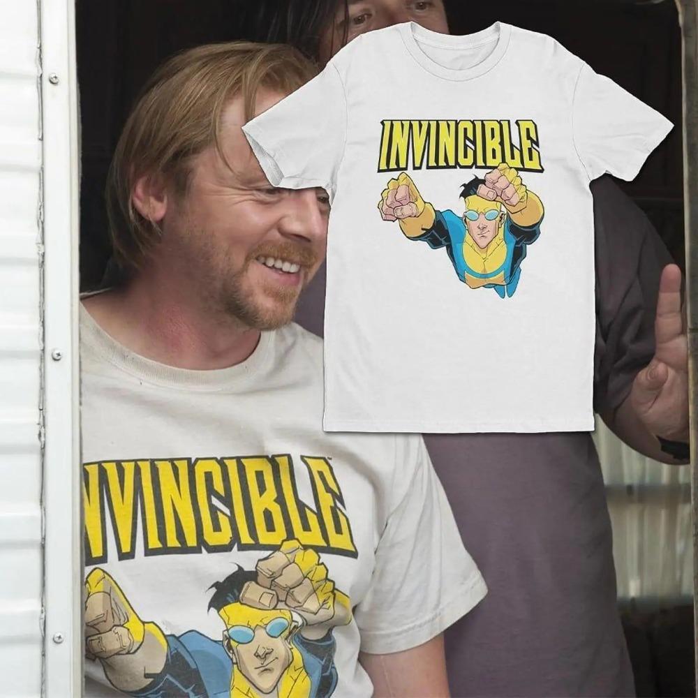 

Футболка с рисунком Invincible Universe Футболка Omni-Man Летние топы Футболки для мужчин Новинки Топы Футболки Хлопок Мужская одежда XXL