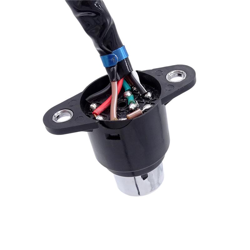 1 Set Motorcycle Ignition Switch Lock 5 Wires with 2 Keys for Honda CB/CM 400/450 Hawk 400/450 Motorcycle Safety Accessories