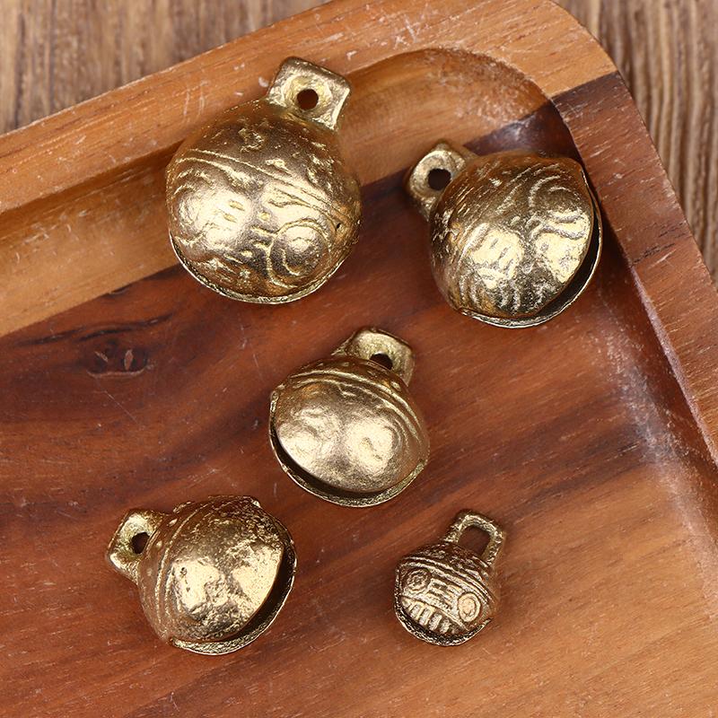 Dog Cat Collar Bells Copper Bells 11Mm14Mm16Mm18Mm20Mm Sound Loud Brass Bells Vintage Mini Craft Bells Animal Pet Bells