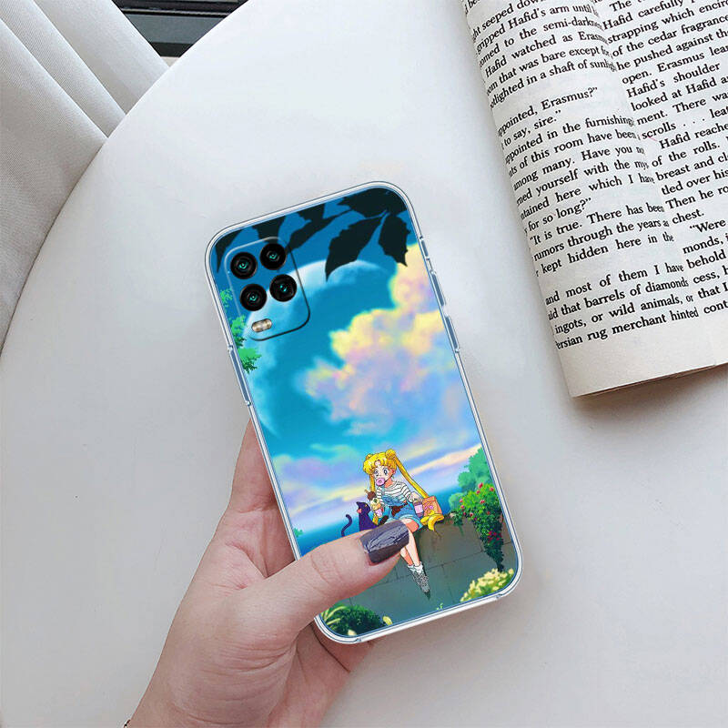 MH133 S-Sailor Moon Case for Motorola E7 G6 G7 G8 G9 Plus Power Play G10 G20 G04 E30 E40 E22 E20 E13 E15 G22 G23 G05 G75 G35 G55