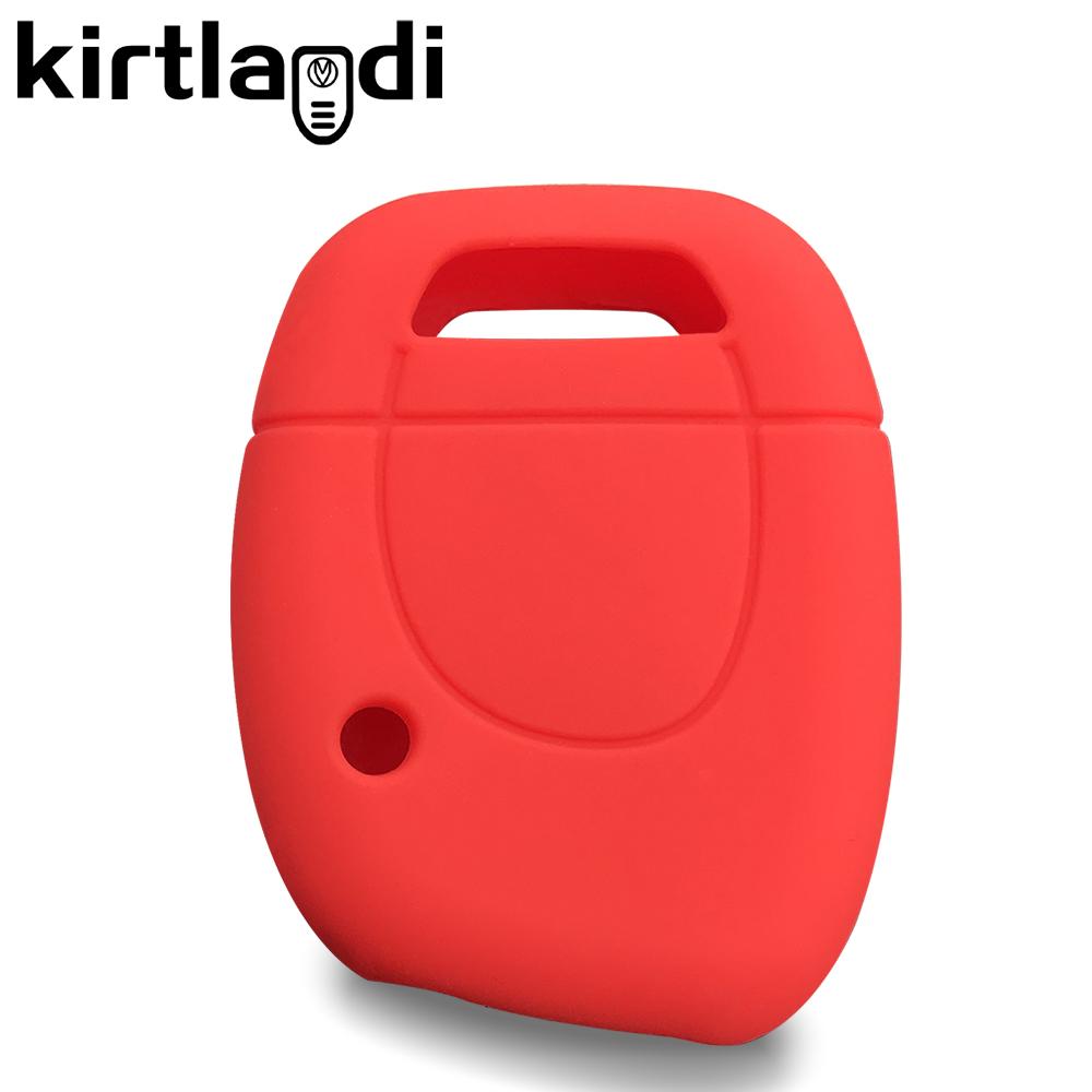 Silicone Key Cover Car Key Case For Renault Clio Vauxhall Thalia Symbol Kangoo Movano Master Case Key Holder Protection Shell