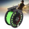 75mm Fliegenfischerrolle 1:1 Übersetzungsverhältnis 2+1 BB Aluminiumlegierung Metall Rock Fishing Rollen