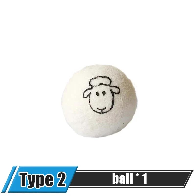 Laundry Basket Household Personal Care Reused Downy Anti-static Wool Dryer Balls Fabric Softener Clothes Drying Limpieza Home