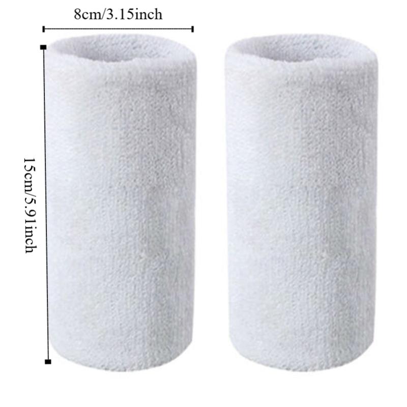 Cricket Exercise Badminton Gym Yoga Basketbal Arm Band Wristband Sweat Band Sweatband
