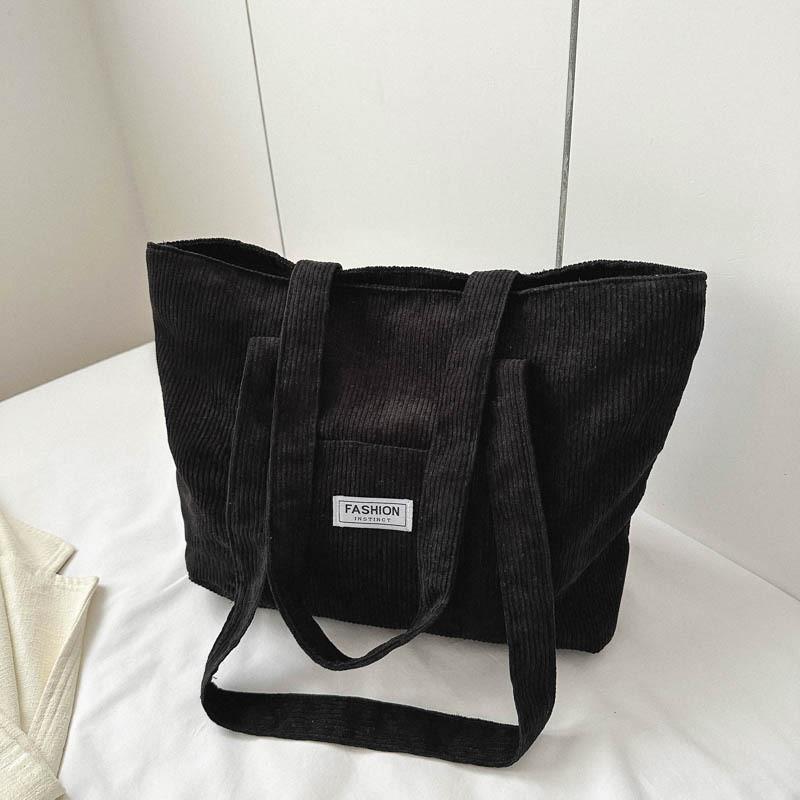 Fashionable Vintage Tote Bag For 2023 Fall Trendy Large Capacity Canvas Bag